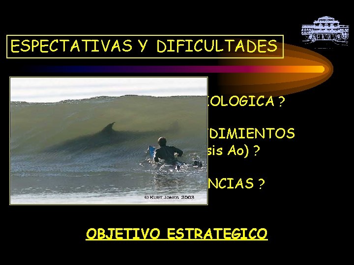 ESPECTATIVAS Y DIFICULTADES • RESPUESTA NEURORADIOLOGICA ? • REALIZACIÓN DE PROCEDIMIENTOS COMPLEJOS (Shunt, protesis