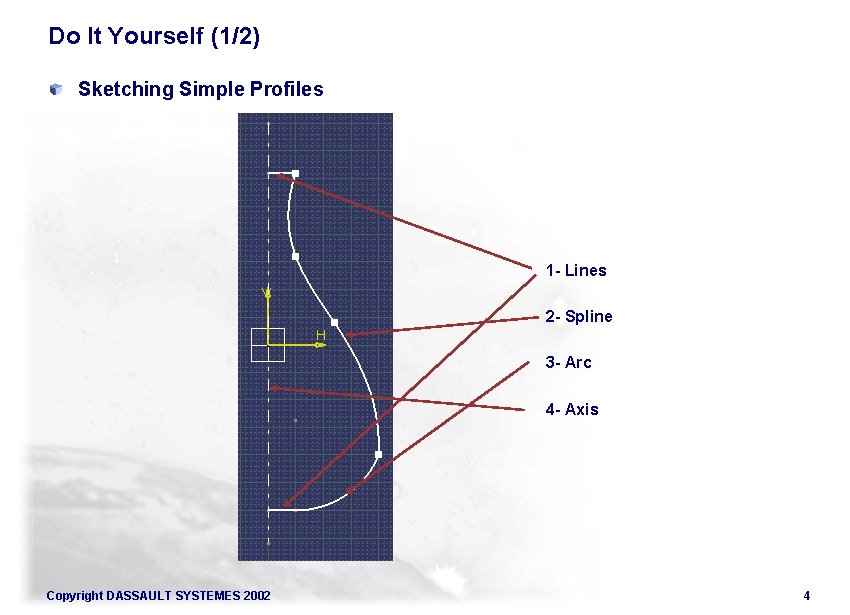 Do It Yourself (1/2) Sketching Simple Profiles Pt 5 1 - Lines 2 -