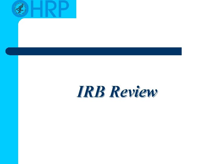 IRB Review 