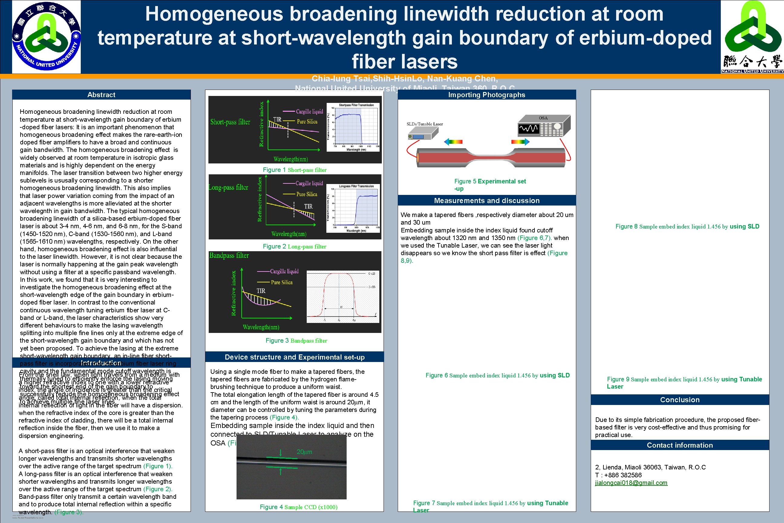 Homogeneous broadening linewidth reduction at room temperature at short-wavelength gain boundary of erbium-doped fiber