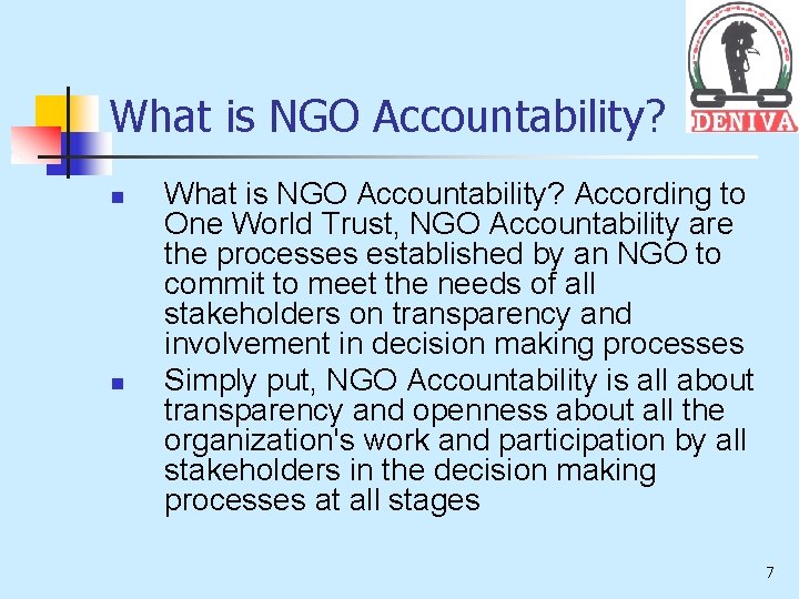 Introduction To Legitimacy Transparency And Accountability Lta Issues