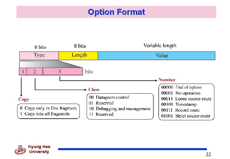 Option Format Kyung Hee University 22 