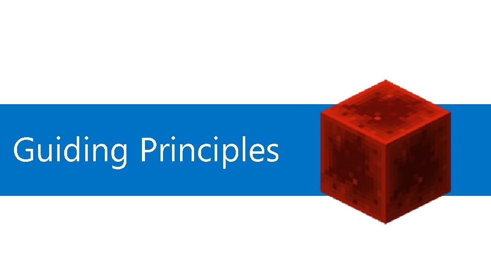 Guiding Principles 