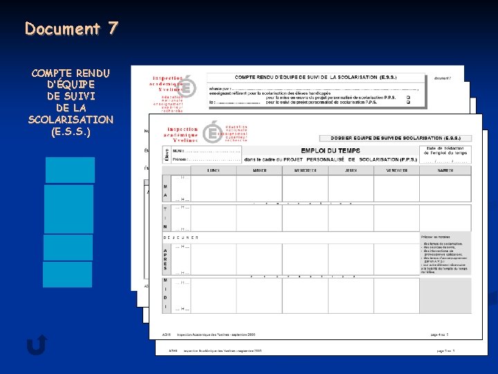 Document 7 COMPTE RENDU D’ÉQUIPE DE SUIVI DE LA SCOLARISATION (E. S. S. )