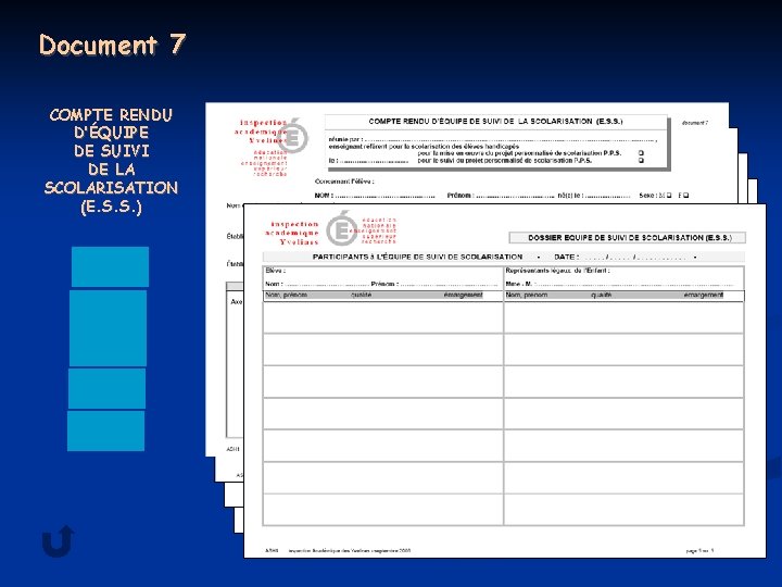 Document 7 COMPTE RENDU D’ÉQUIPE DE SUIVI DE LA SCOLARISATION (E. S. S. )