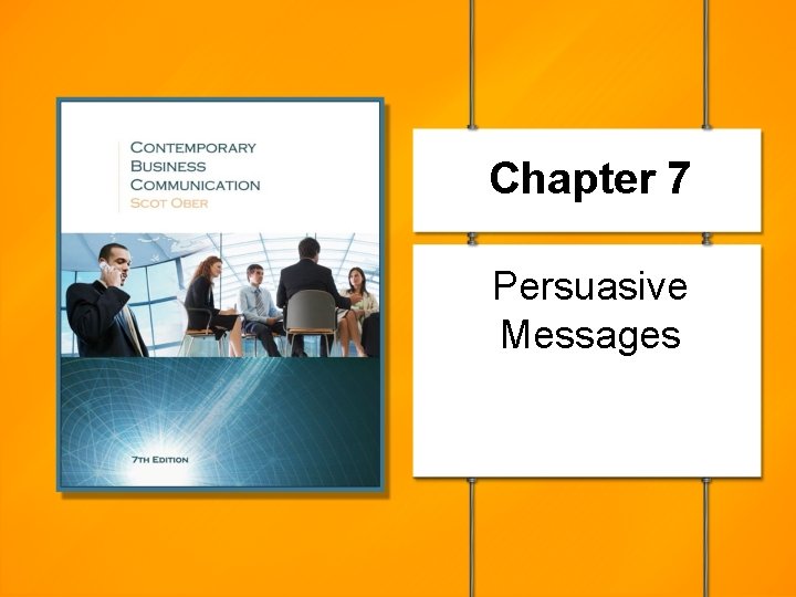 Chapter 7 Persuasive Messages 