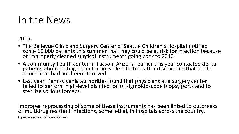In the News 2015: • The Bellevue Clinic and Surgery Center of Seattle Children's In the News 2015: • The Bellevue Clinic and Surgery Center of Seattle Children's