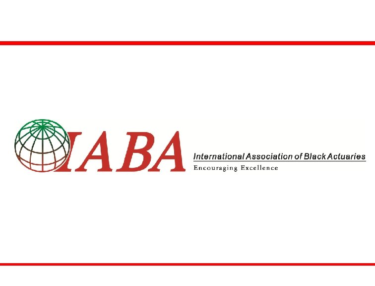 International Association of Black Actuaries website: www. blackactuaries. org c/o Mosher & Associates 19