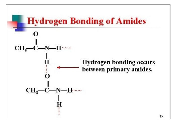 Hydrogen Bonding in Amides 