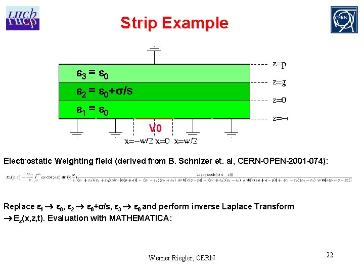 Strip Example 3 = 0 2 = 0+ /s 1 = 0 V 0 Strip Example 3 = 0 2 = 0+ /s 1 = 0 V 0