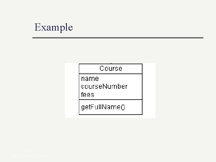 Example ﻻﻣﻌﻲ ﺍﻓﺸﻴﻦ http: //ceit. aut. ac. ir/~lamei Example ﻻﻣﻌﻲ ﺍﻓﺸﻴﻦ http: //ceit. aut. ac. ir/~lamei