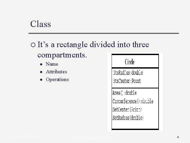 Class ¡ It’s a rectangle divided into three compartments. l l l ﻻﻣﻌﻲ ﺍﻓﺸﻴﻦ Class ¡ It’s a rectangle divided into three compartments. l l l ﻻﻣﻌﻲ ﺍﻓﺸﻴﻦ