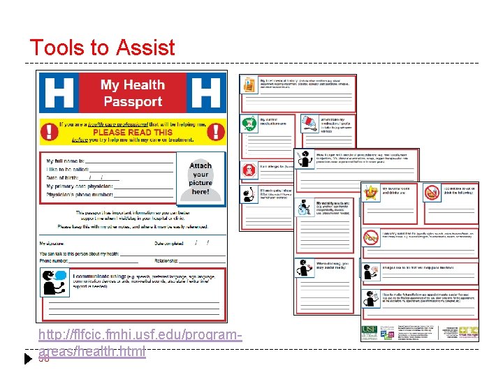 Tools to Assist http: //flfcic. fmhi. usf. edu/programareas/health. html 50 