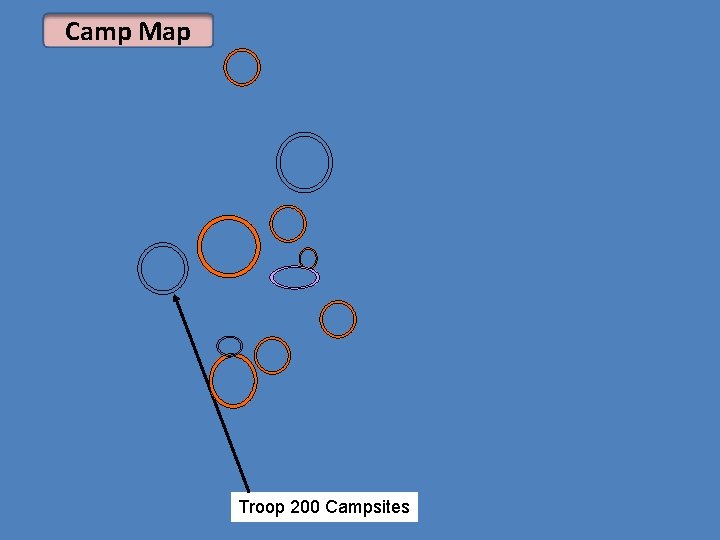 Camp Map Troop 200 Campsites 