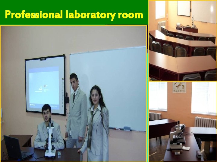 Professional laboratory room 