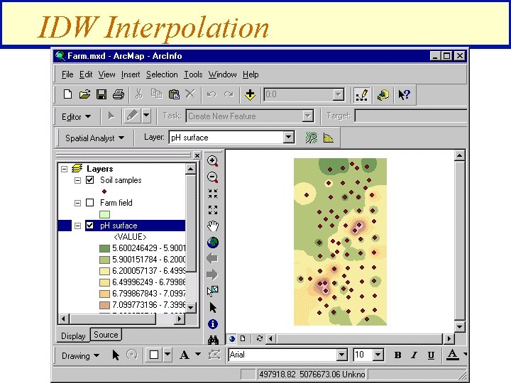IDW Interpolation 