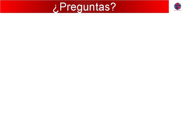 ¿Preguntas? 