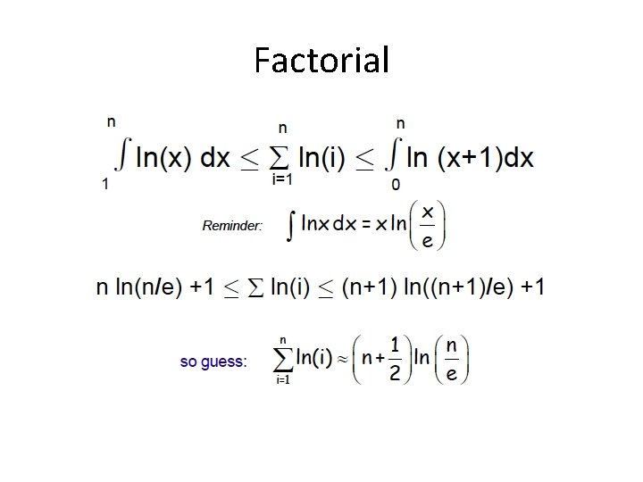 Factorial 