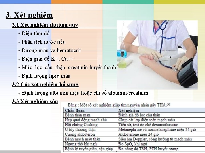 3. Xét nghiệm 3. 1 Xét nghiệm thường quy - Điện tâm đồ -