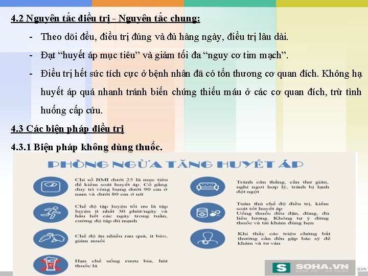 4. 2 Nguyên tắc điều trị - Nguyên tắc chung: - Theo dõi đều,