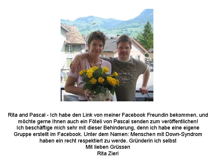 Rita and Pascal Ich habe den Link von meiner Facebook Freundin bekommen, und möchte Rita and Pascal Ich habe den Link von meiner Facebook Freundin bekommen, und möchte