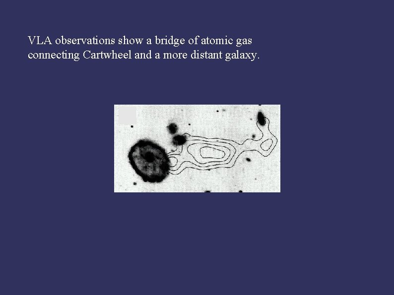 VLA observations show a bridge of atomic gas connecting Cartwheel and a more distant