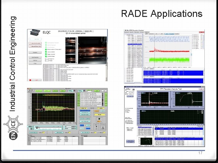 Industrial Control Engineering RADE Applications 17 