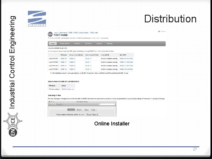 Industrial Control Engineering Distribution Online Installer 27 