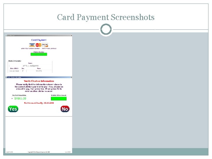 Card Payment Screenshots Card Payment Screenshots