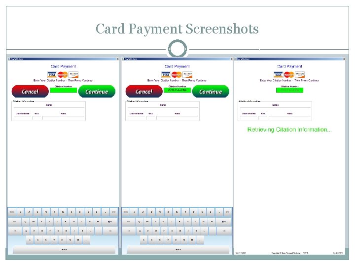 Card Payment Screenshots Card Payment Screenshots