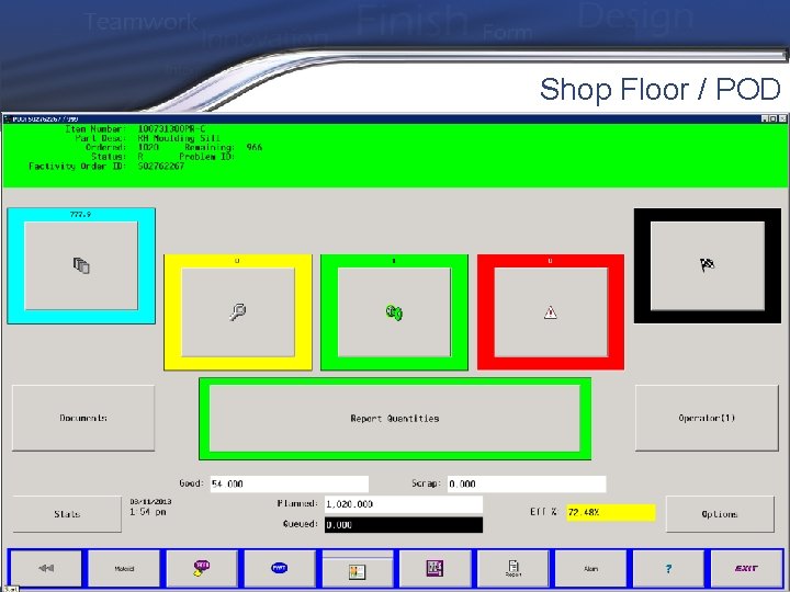 Shop Floor / POD 