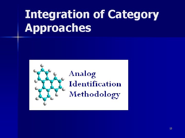 Integration of Category Approaches 13 Integration of Category Approaches 13