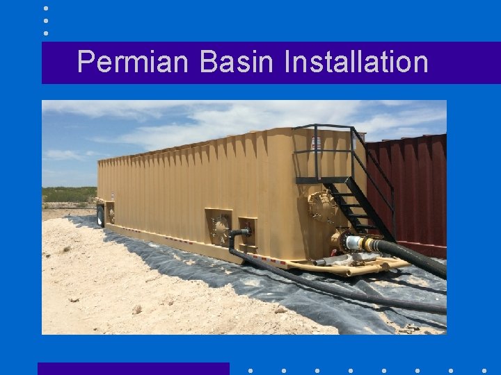 Permian Basin Installation 