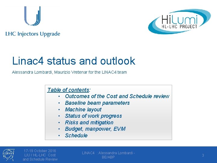 Linac 4 status and outlook Alessandra Lombardi, Maurizio Vretenar for the LINAC 4 team