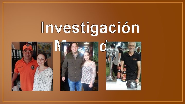 Investigación Mercados 