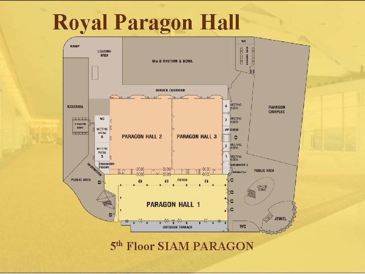 Royal Paragon Hall 5 th Floor SIAM PARAGON 