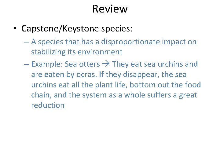 Unit 9 Exam Review Review Characteristics of Mammals