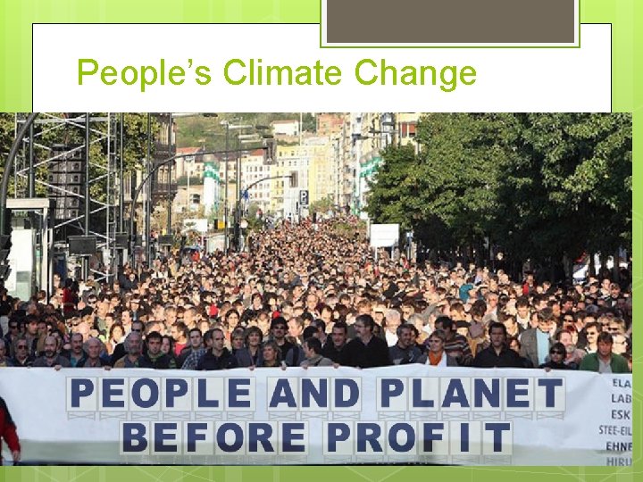 People’s Climate Change 