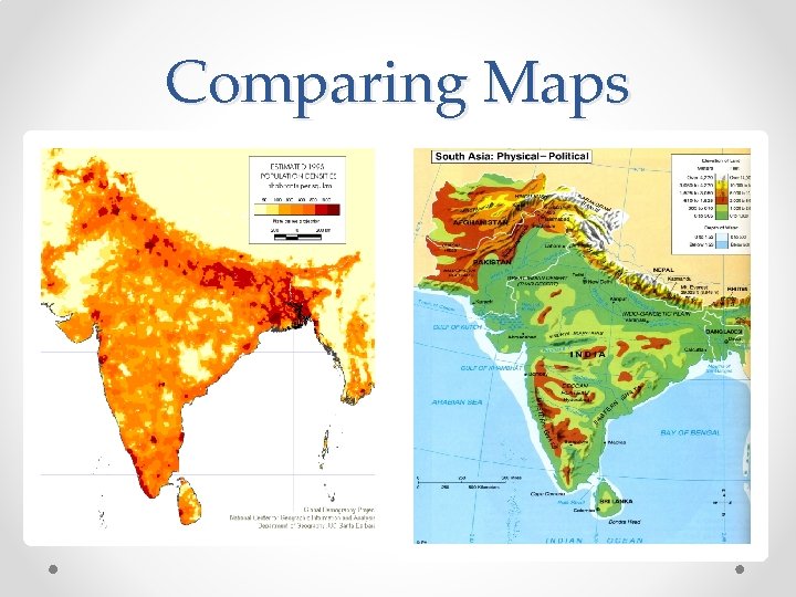 Comparing Maps 