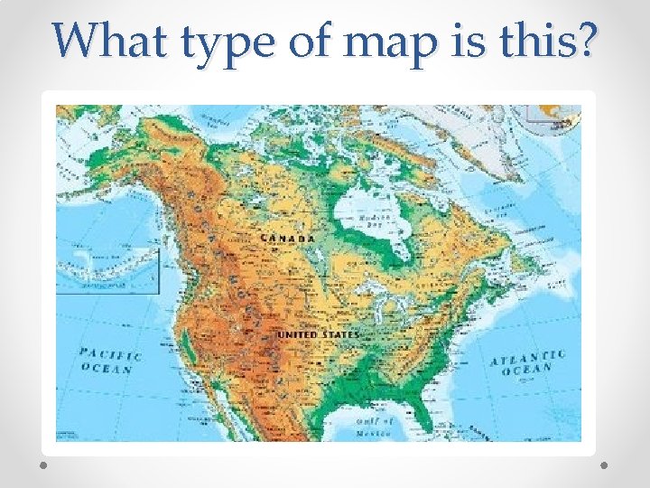 What type of map is this? 