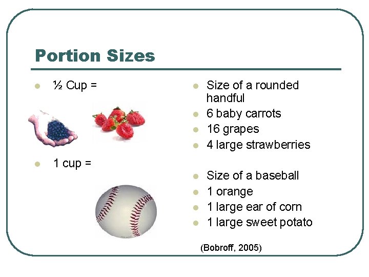 L Cup Example Guidelines for Childhood Nutrition Mariel Aloise RN Mavis