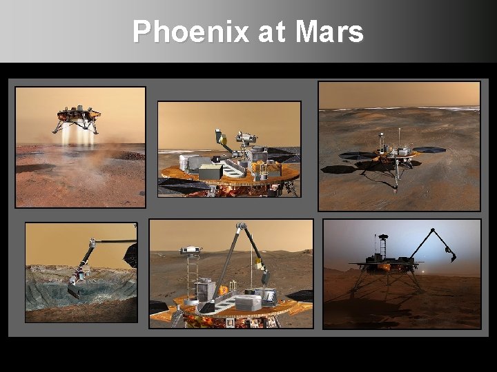 Phoenix at Mars 