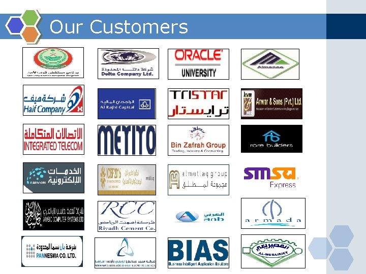 Our Customers 