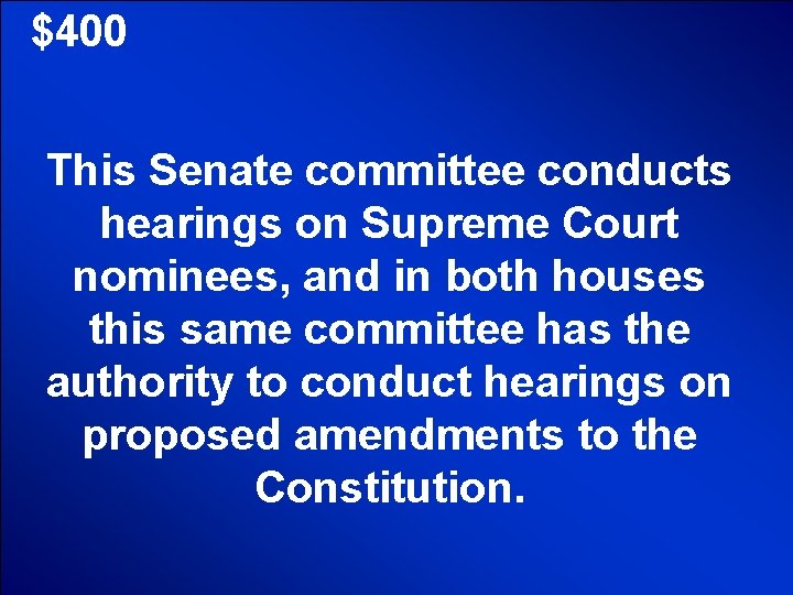 © Mark E. Damon - All Rights Reserved $400 This Senate committee conducts hearings