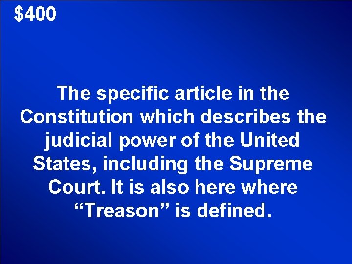 © Mark E. Damon - All Rights Reserved $400 The specific article in the