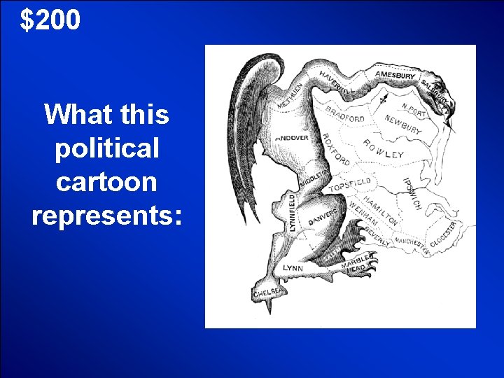 © Mark E. Damon - All Rights Reserved $200 What this political cartoon represents: