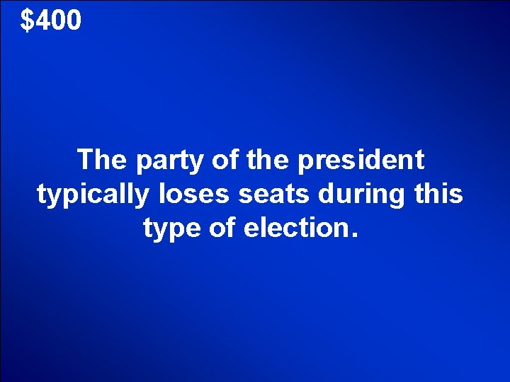 © Mark E. Damon - All Rights Reserved $400 The party of the president