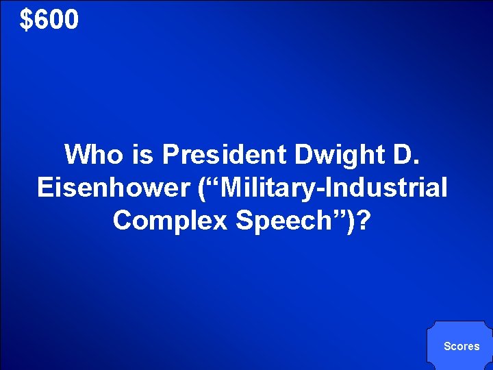 © Mark E. Damon - All Rights Reserved $600 Who is President Dwight D.