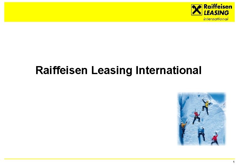 Raiffeisen Leasing International 1 