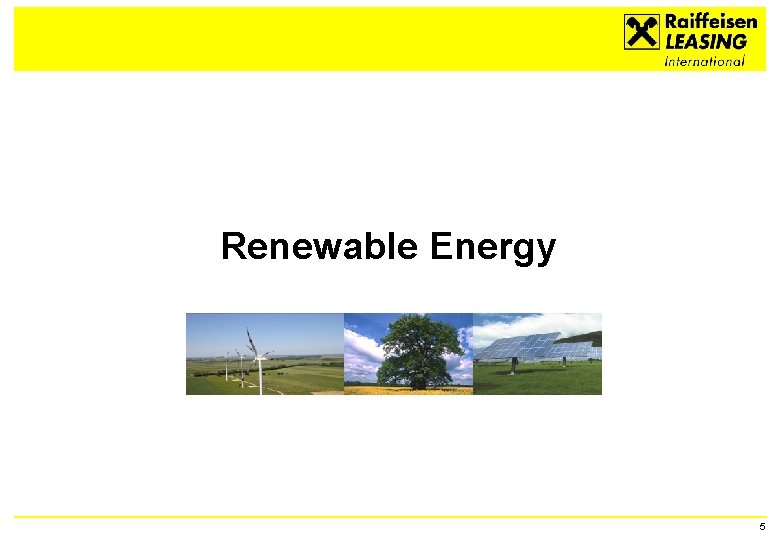 Renewable Energy 5 